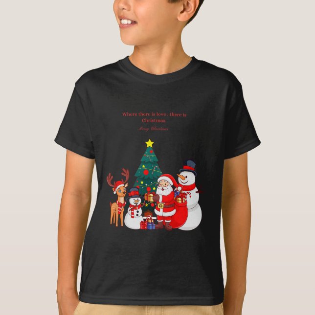 Weihnachten1  T-Shirt (Vorderseite)