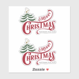 Weihnachten 13 aufkleber