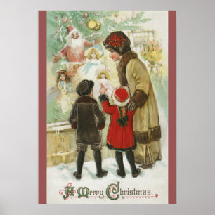 Weihnachten 1912, Window Shopping Poster