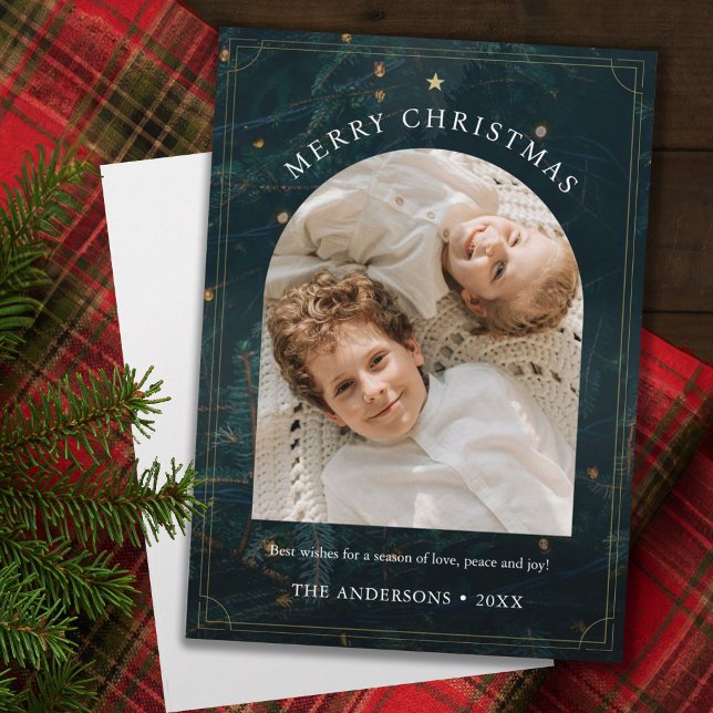 Weihnachten 1 Foto Arch Rustikaler Weihnachtsbaum (Von Creator hochgeladen)