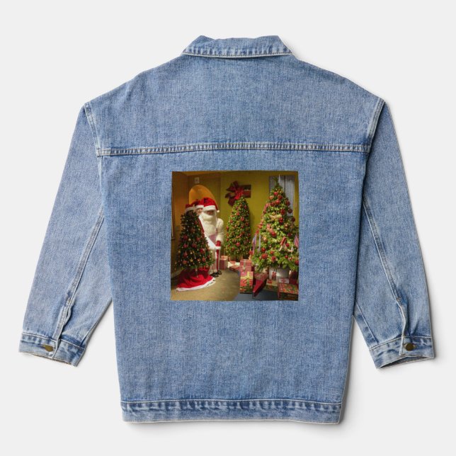 Weihnachten 1. jeansjacke (Rückseite)