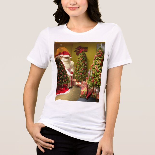 Weihnachten 1. Tri-Blend shirt (Vorderseite)