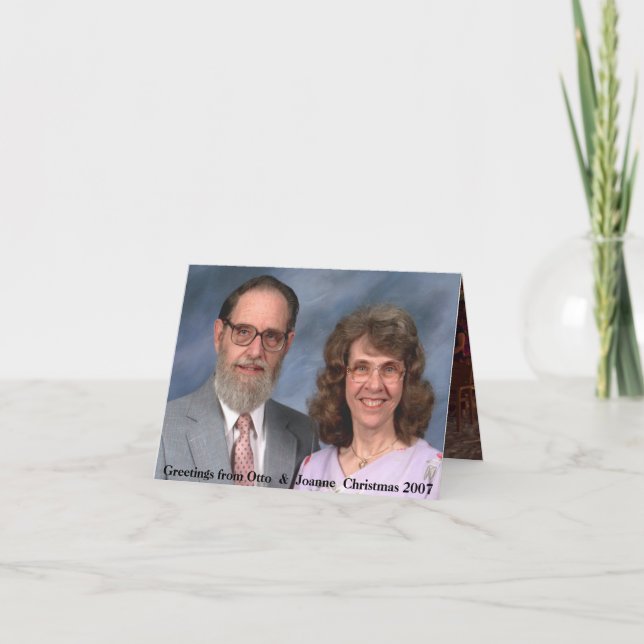 Weihnachten 2007 (Vorderseite)