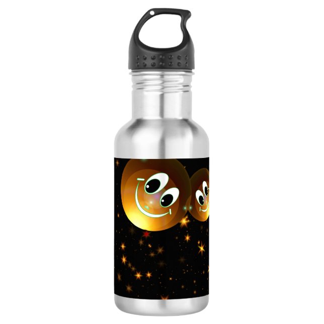 Weihnachten 2007 edelstahlflasche (Vorderseite)