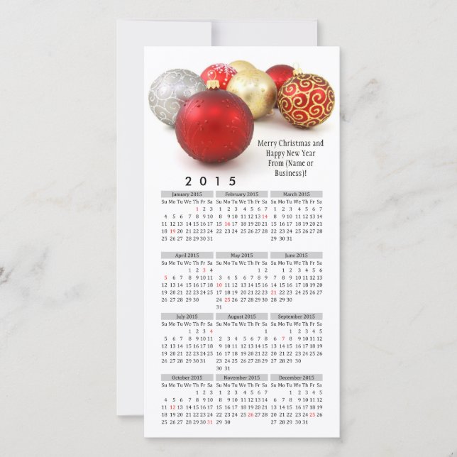 Weihnachten 2015 Weihnachten (Vorderseite)
