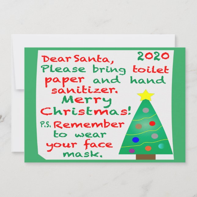 Weihnachten 2020 (Vorderseite)