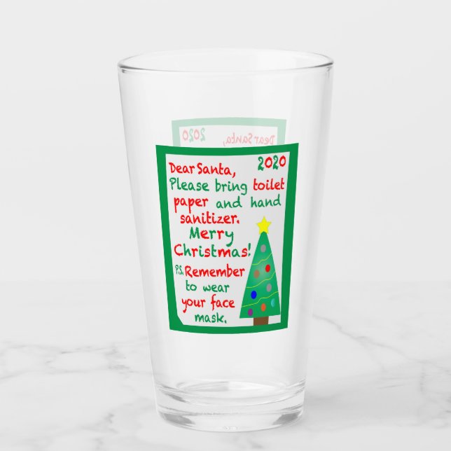 Weihnachten 2020 glas (Vorderseite)