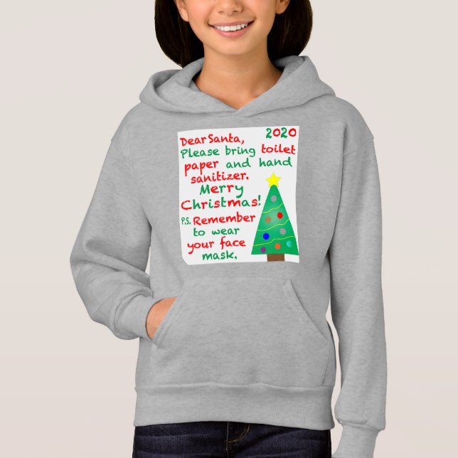 Weihnachten 2020 hoodie (Vorderseite)
