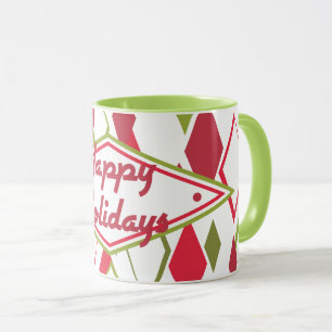 Weihnachten 2020 Retro Kaffee Tasse