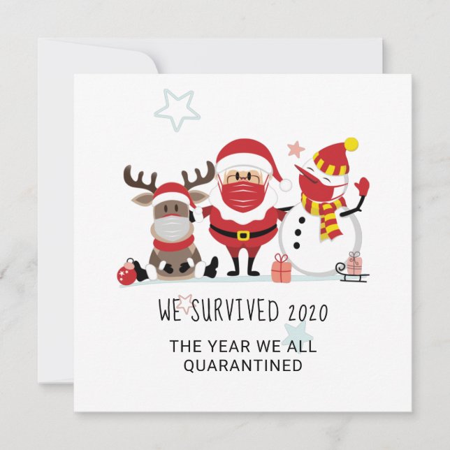 Weihnachten 2020 Wir alle isoliert Gedenkfeier (Vorderseite)