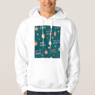 Weihnachten 2020: Ziermuster Hoodie