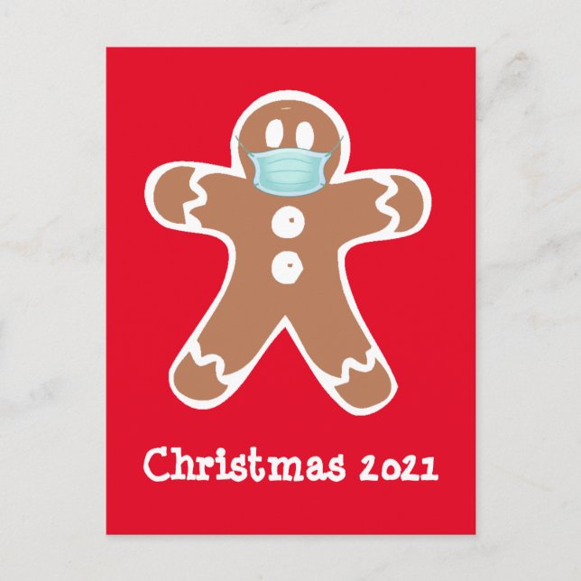 Weihnachten 2021  postkarte (Vorderseite)