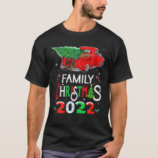 Weihnachten 2022 LKW Tree Squad Matching Xm T-Shirt