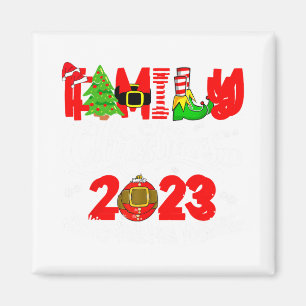 Weihnachten 2023 - Matching Outfits Team Santa Magnet