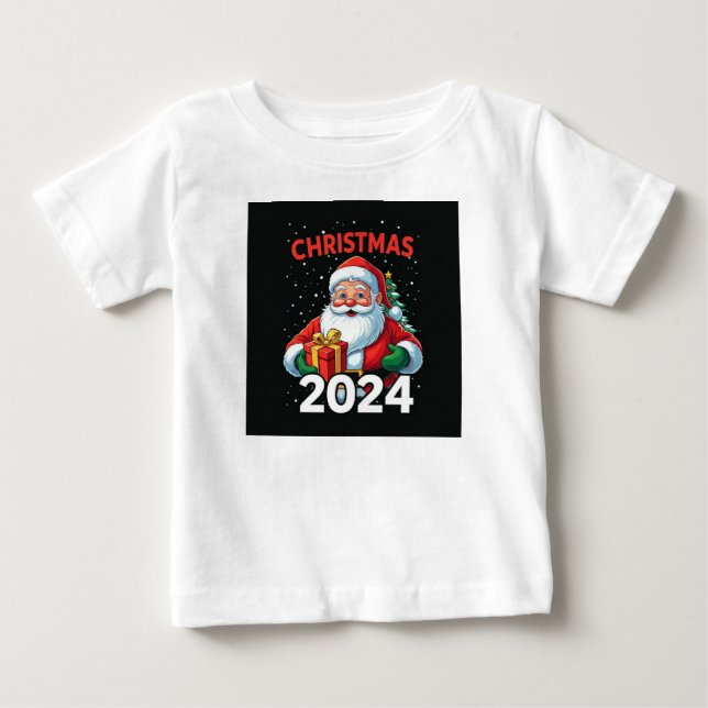 Weihnachten 2024 baby t-shirt (Vorderseite)