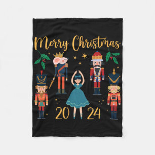 Weihnachten 2024 Clara und Nutcracker Ballett Paja Fleecedecke