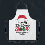 Weihnachten 2024 Erinnerungen zusammenbauen Schürze<br><div class="desc">Weihnachten 2024 Erinnerungen zusammenbauen</div>