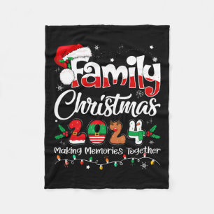 Weihnachten 2024 Matching Outfit Xmas Squad S Fleecedecke