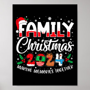 Weihnachten 2024 Matching Outfit Xmas Squad S Poster