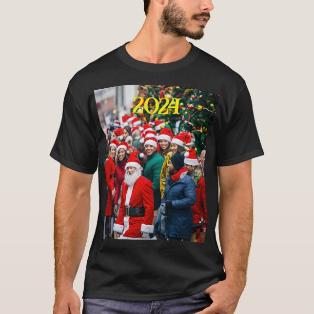 Weihnachten 2024 T-Shirt (Vorderseite)