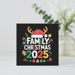 Weihnachten 2025 Crew Gruppe Matching Family