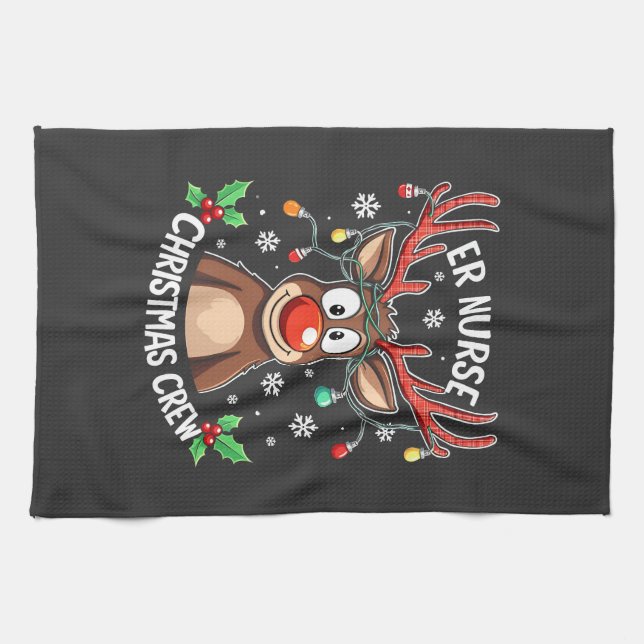 Weihnachten 2025, geschirrtuch (Horizontal)