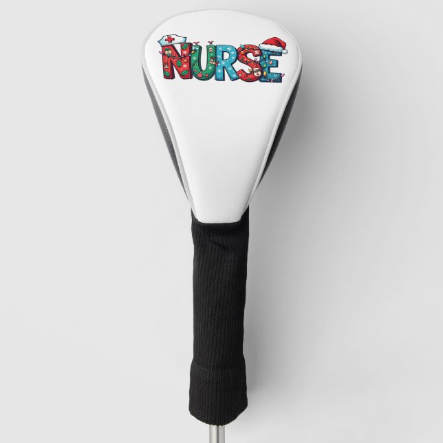 Weihnachten 2025, golf headcover (Vorderseite)