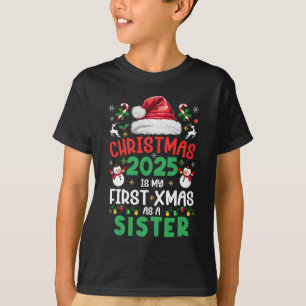 Weihnachten 2025 ist mein erstes Weihnachtsfest al T-Shirt