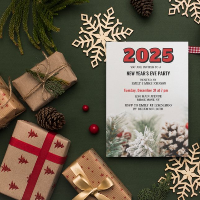 Weihnachten 2025 Neujahr Einladung (Von Creator hochgeladen)