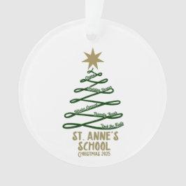 Weihnachten 2025 ornament