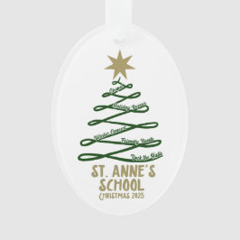 Weihnachten 2025 ornament
