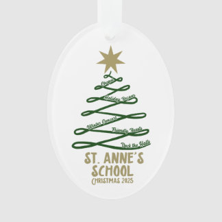 Weihnachten 2025 ornament