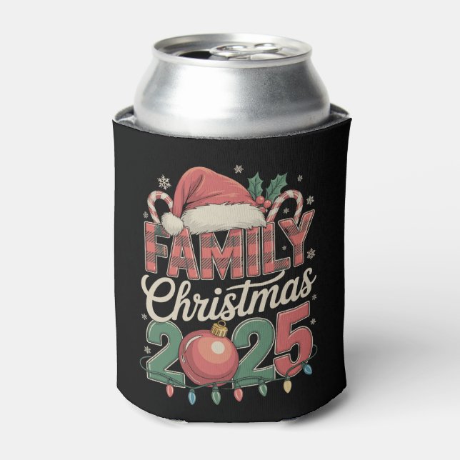 Weihnachten 2025 - Weihnachtsfeiertag Dosenkühler (Kanne Vorderseite)
