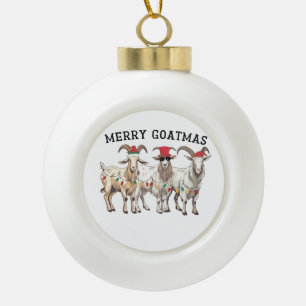 Weihnachten 2026,  keramik Kugel-Ornament