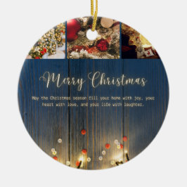 Weihnachten 24 keramik ornament