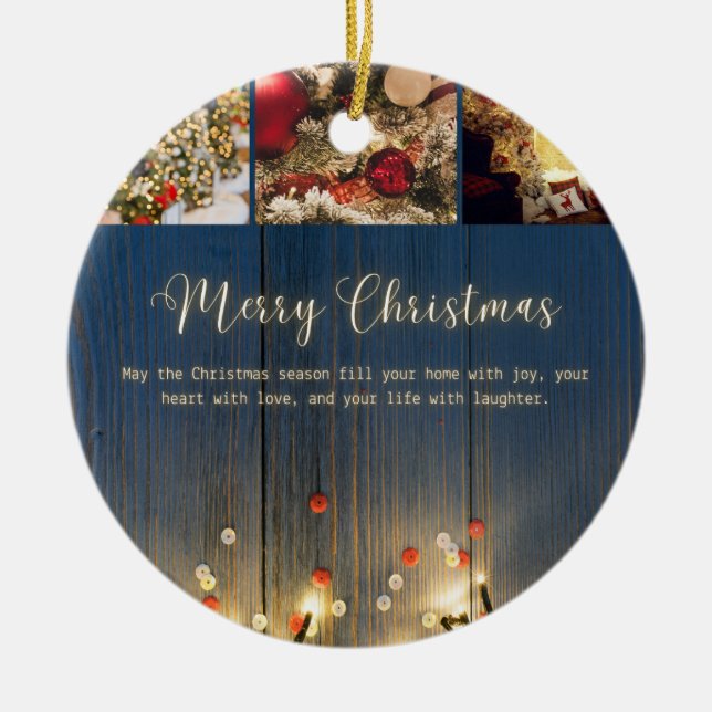 Weihnachten 24 keramik ornament (Vorne)