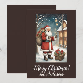 Weihnachten 2 Frohe Weihnachten! Weihnachtskarte Einladung