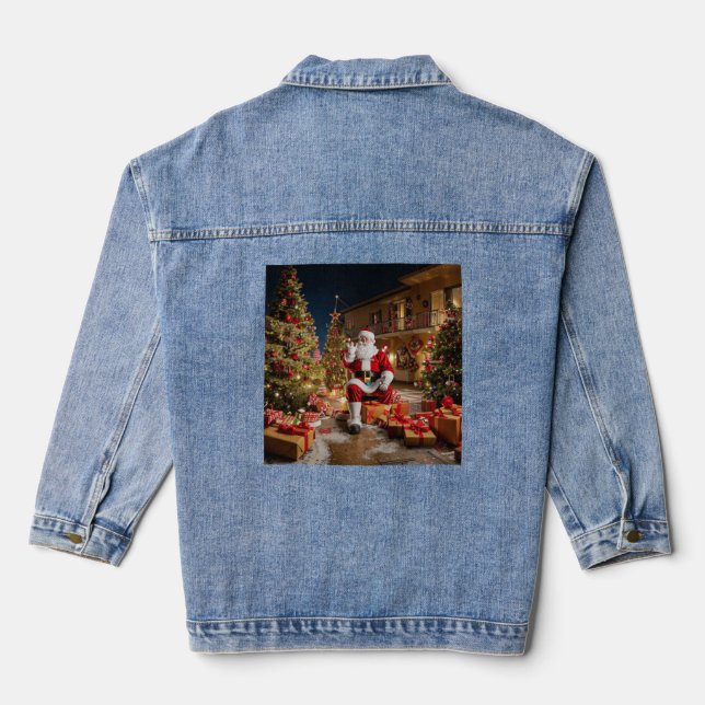 Weihnachten 2. jeansjacke (Rückseite)