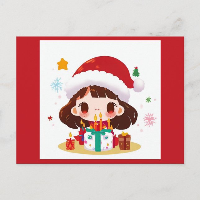 Weihnachten 2 postkarte (Vorderseite)