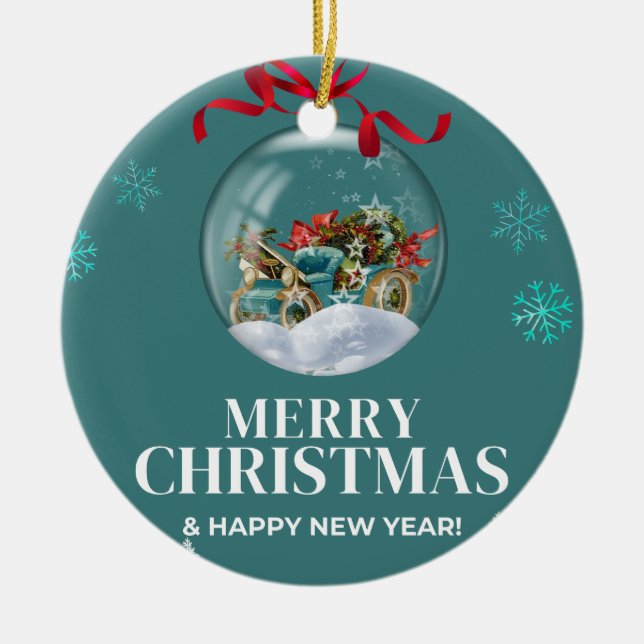 Weihnachten 3 keramik ornament (Vorne)