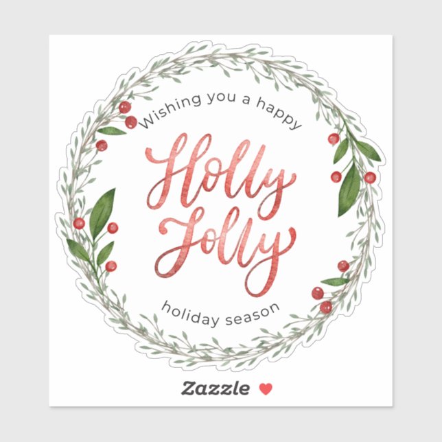 Weihnachten 4 aufkleber (Blatt)