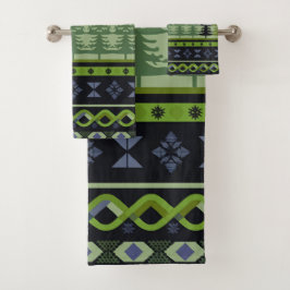 Weihnachten 5 badhandtuch set