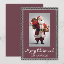 Weihnachten 5 Frohe Weihnachten! Weihnachtskarte