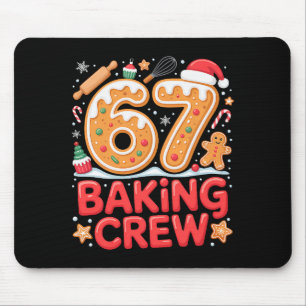 Weihnachten 67 Backcrew Lustiges Meme Lebkuchen Mousepad