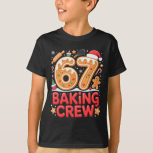 Weihnachten 67 Backcrew Lustiges Meme Lebkuchen T-Shirt