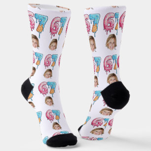 Weihnachten 67 Eiscreme, tropfend  individuelle Ge Socken