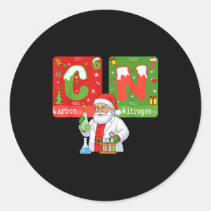 Weihnachten 67 Meme Wissenschaft Chemie Humor Peri Runder Aufkleber