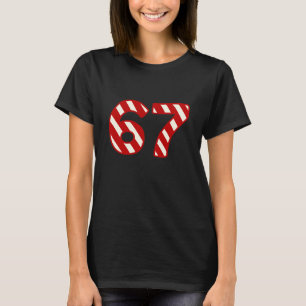 Weihnachten 67 T-Shirt Six Seven Holiday Meme Gen