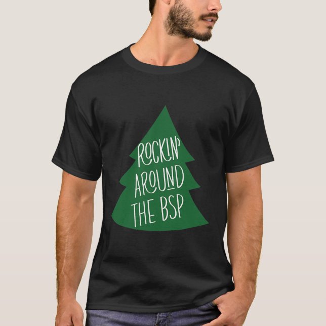 Weihnachten ABA BCBA RBT BSS Verhaltenstherapie BS T-Shirt (Vorderseite)