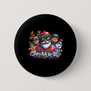 Weihnachten Afrikanischer Weihnachtsmann Sie mögen Button